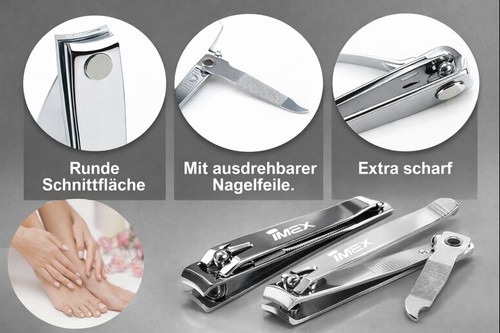 Nagelknipser knipser cm - 8,