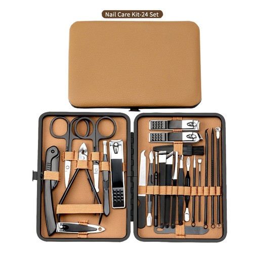 Maniküre set teilig profi - maniküre, 24-teilig