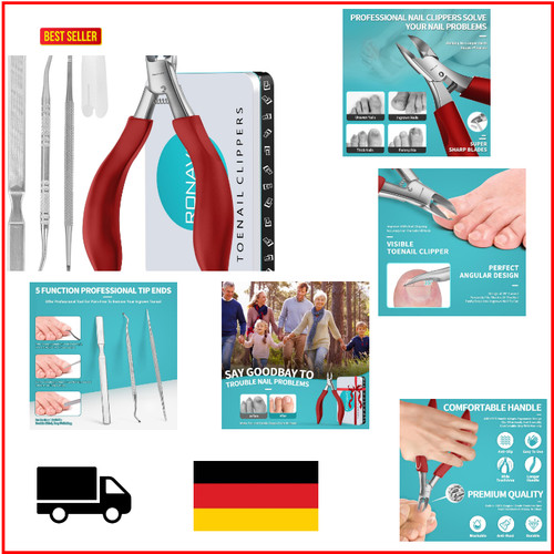 Ronavo zehennagelknipser set - zehennagelknipser,